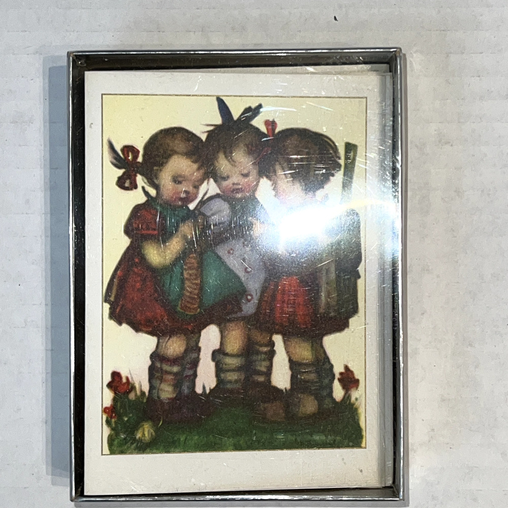Vintage Authentic Hummel Note Cards 14 + envelopes, Unused
